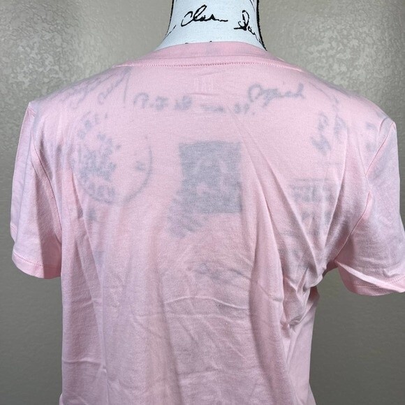 Gap pink  tee women  light Pink short sleeve casual top size M - Picture 10 of 11